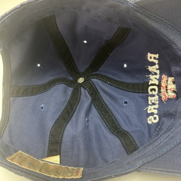 Vintage Texas Rangers Cap O/S Twins Enterprise Genuine Quality Strap Back - Picture 7 of 8
